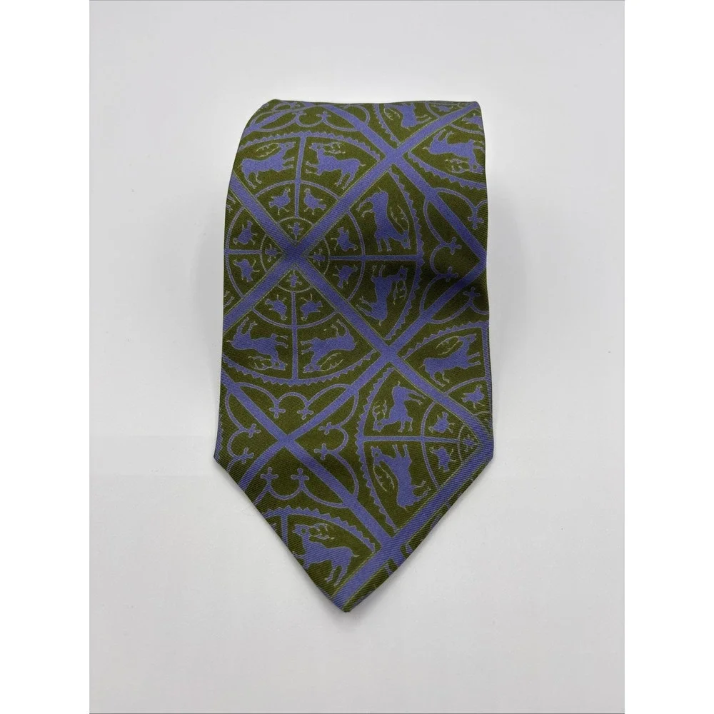 Paul Smith Tie Mens Animal Motif Novelty Silk Designer Business Casual